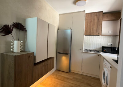 Cocina del apartamento El Carrascal en Arroyofrío en la Sierra de Cazorla